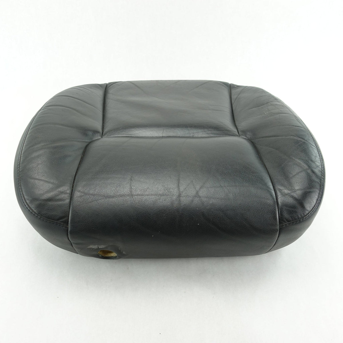 Damage 2006 Pontiac Torrent Driver Left Front Bottom Cushion Leather Black - image 2