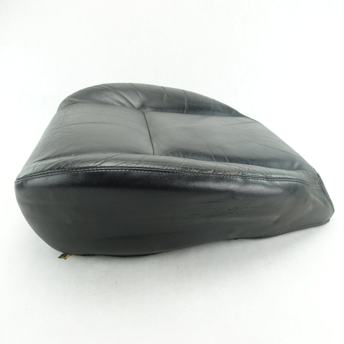 Damage 2006 Pontiac Torrent Driver Left Front Bottom Cushion Leather Black - image 5