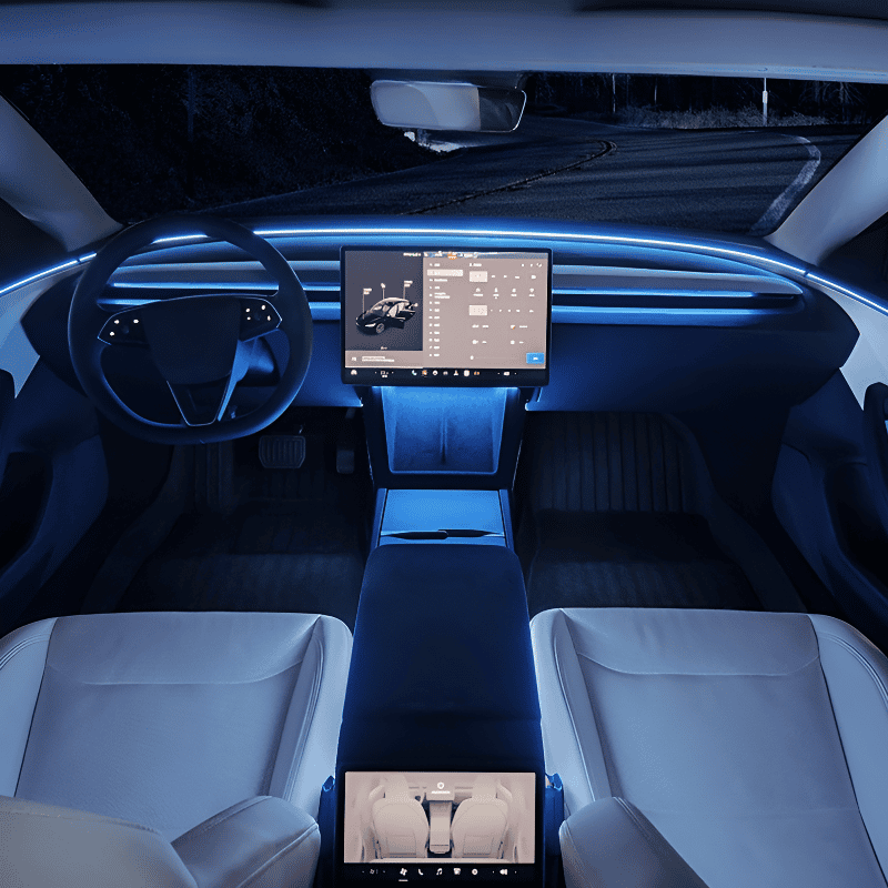 Tesery Dashboard Ambient Light Kits for Model 3 Highland & Model Y Juniper