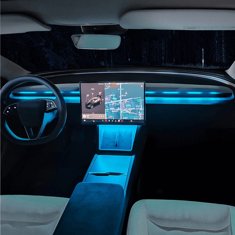 Tesery Dashboard Ambient Light Kits for Model 3 Highland & Model Y Juniper