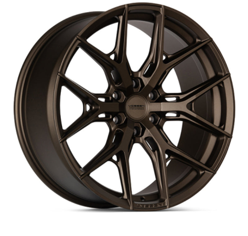 Vossen HF6-4 22x10 - 6x139.7 - ET-18 - Super Deep Face - 106.1 - Terra Bronze Wheel