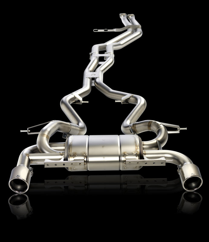 Akrapovič Akrapovic 07-12 BMW 335i (E90 E91) Evolution Line Cat Back (Titanium) w/ Titanium Tips S-BME90/91/335