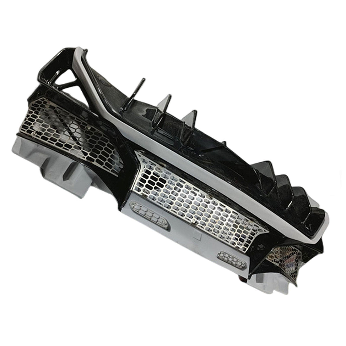 Bull Boost SV Style Semi Carbon Fiber Rear Bumper for Lamborghini Aventador LP700 LP720 LP750