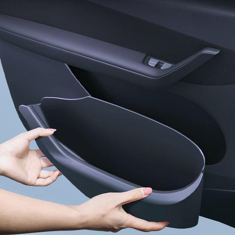 Tesery Door Pocket Liners for Tesla Model 3 Highland & Model Y Juniper (4PCS)