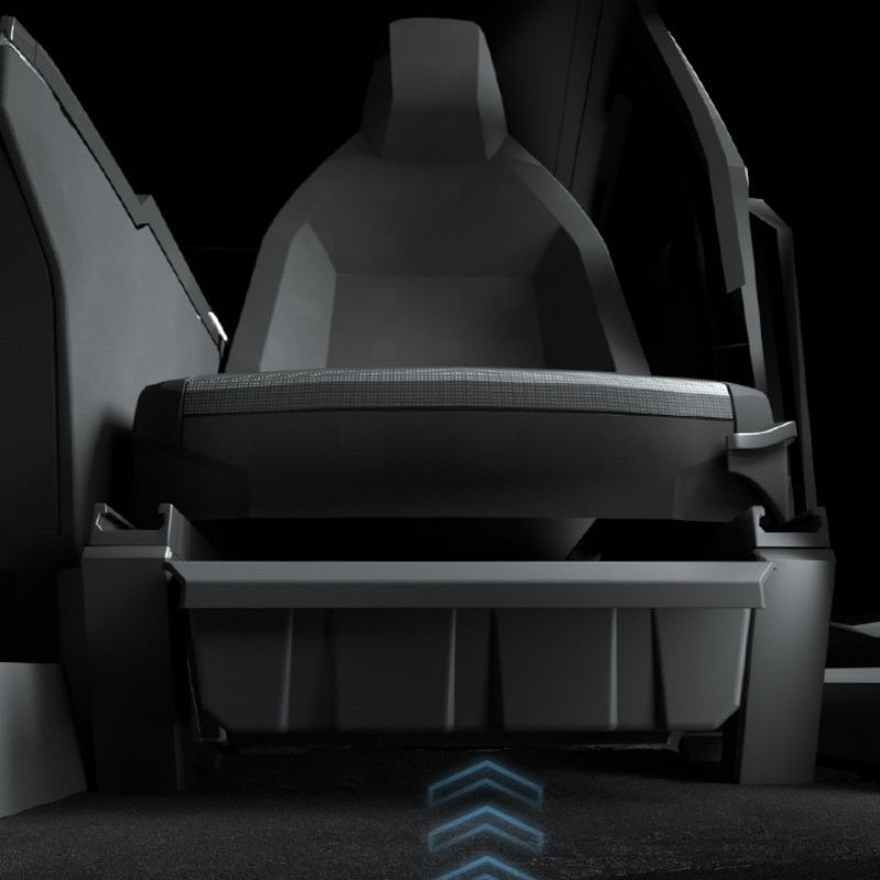 Tesery Drawer-Type TPE Under-Seat Storage Box for Cybertruck