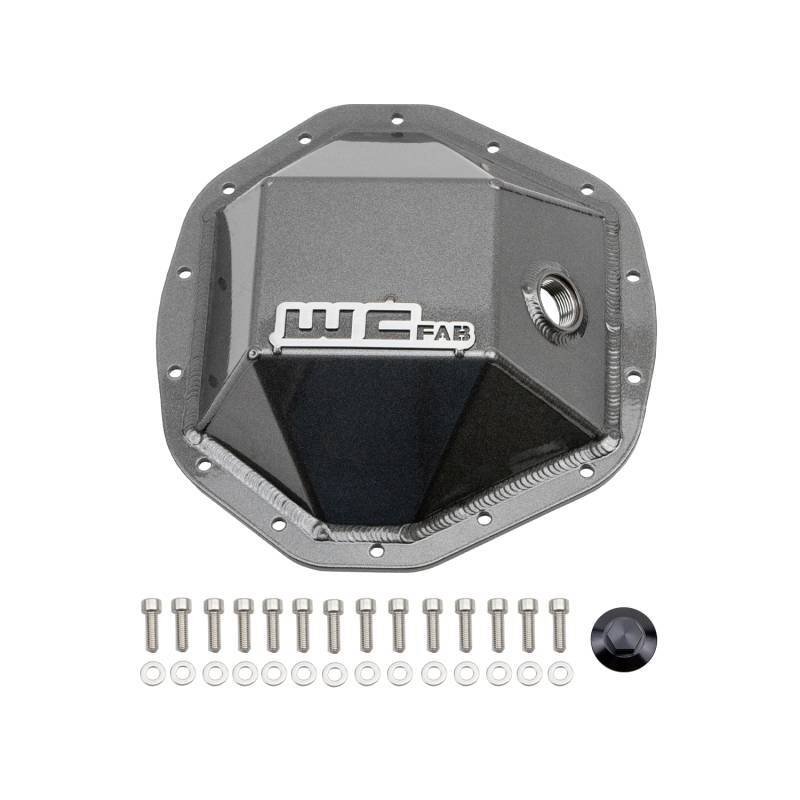Wehrli 20-26 GM Duramax/19-24 Cummins Rear Axle Differential Cover - Bengal Red