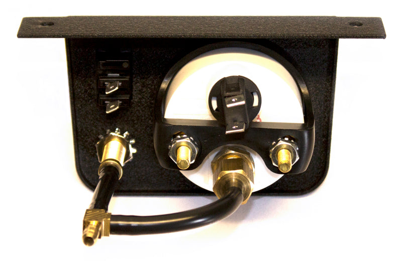Air Lift AIRLIFT Single Needle Gauge w/ 2" Lighted Panel - 100 PSI