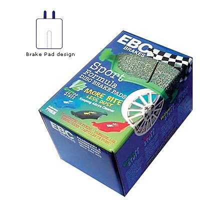 EBC Greenstuff Passenger Car Organic Brake Pads - DP2120