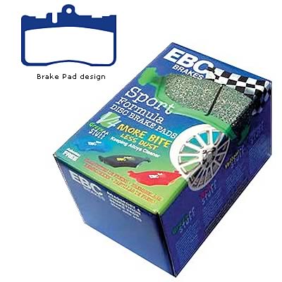 EBC Greenstuff Passenger Car Organic Brake Pads - DP21622