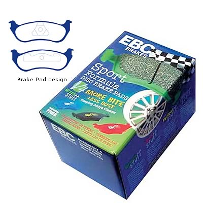EBC Greenstuff Passenger Car Organic Brake Pads - DP21627