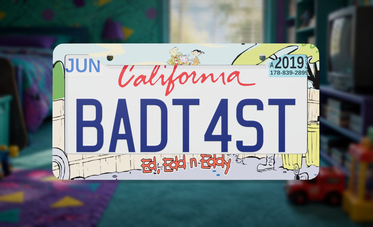 Ed Edd & Eddy License Plate Frame