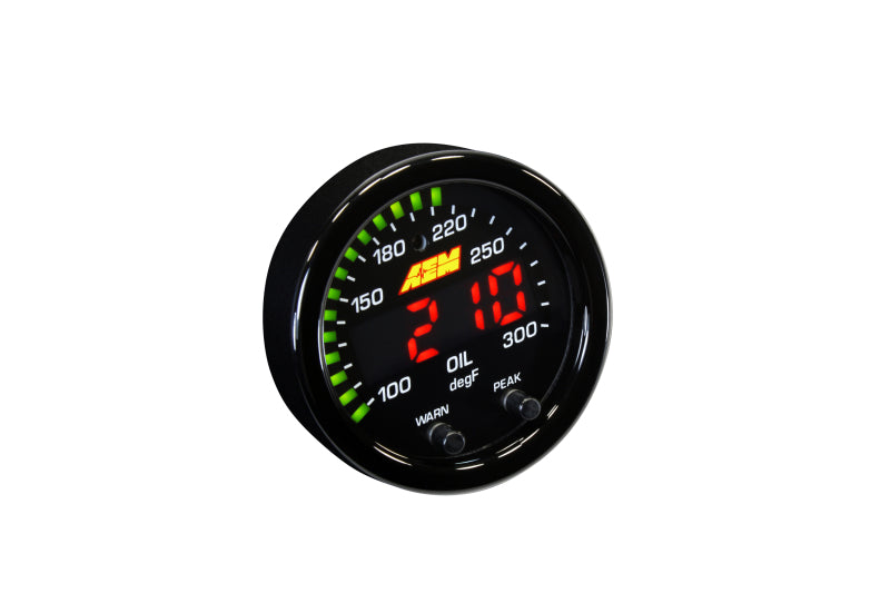 AEM Electronics Engine Coolant Temperature Gauge