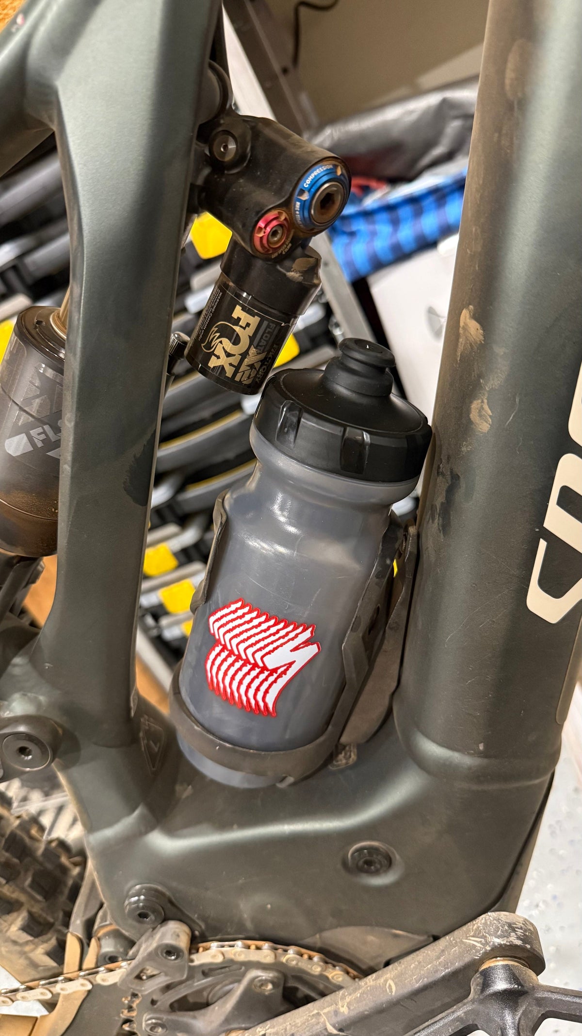 Elevate Metalcraft Specialized Turbo LEVO Gen2 Water Bottle Cage Relocation - image 2