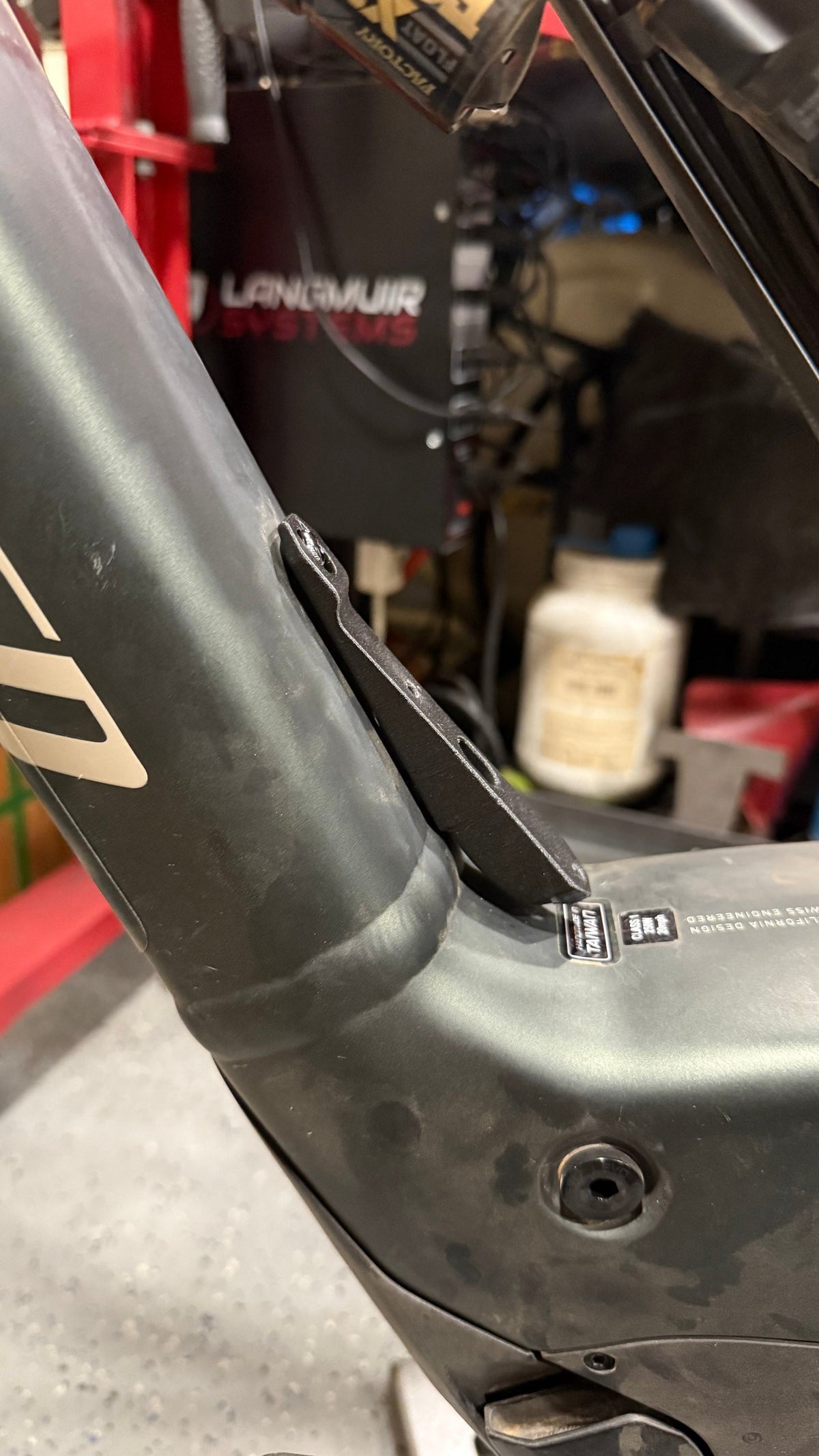 Elevate Metalcraft Specialized Turbo LEVO Gen2 Water Bottle Cage Relocation - image 3