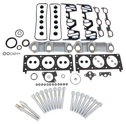 Cylinder Head Gasket set with Head Bolt Kit 1996-1999 Chevrolet, Oldsmobile, Pontiac 3.4L
