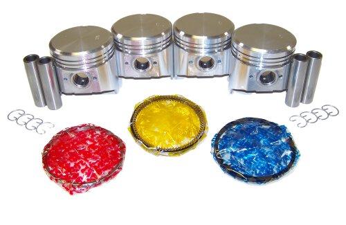 DNJ Piston and Ring Set 1975-1980 Toyota 2.2L