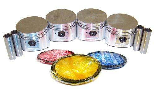 DNJ Piston and Ring Set 1984-1989 Chrysler, Dodge, Mazda, Mitsubishi, Plymouth 2.6L