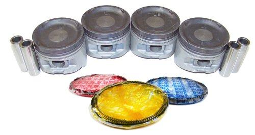 DNJ Piston and Ring Set 1990-1992 Eagle, Mitsubishi, Plymouth 2.0L
