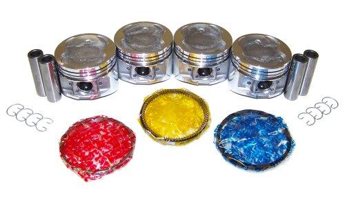 DNJ Piston and Ring Set 1990-1999 Toyota 2.2L
