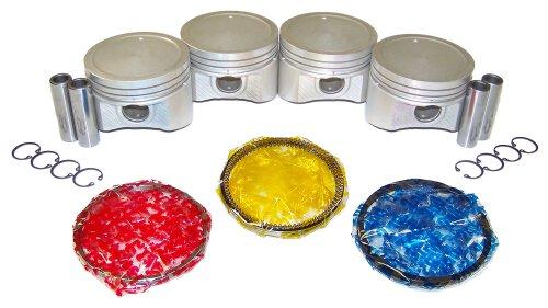 DNJ Piston and Ring Set 1991-1999 INFINITI, Nissan 2.0L