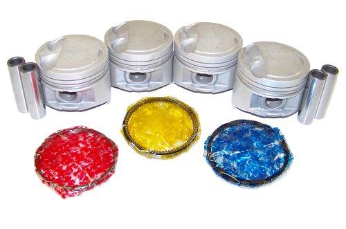 DNJ Piston and Ring Set 1992-1998 Toyota 1.5L