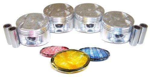 DNJ Piston and Ring Set 1993-1996 Honda 2.2L
