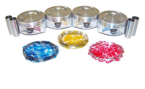 DNJ Piston and Ring Set 1998-2001 Ford, Mazda 2.5L