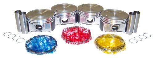 DNJ Piston and Ring Set 1999-2002 Saturn 1.9L
