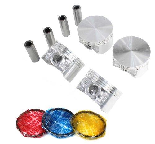 DNJ Piston and Ring Set 1999-2005 Chrysler, Dodge, Mitsubishi 2.4L
