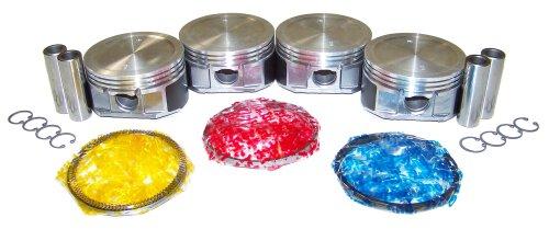 DNJ Piston and Ring Set 2000-2008 Chevrolet, Oldsmobile, Pontiac, Saturn 2.2L