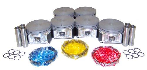 DNJ Piston and Ring Set 2001-2004 INFINITI, Nissan 3.5L