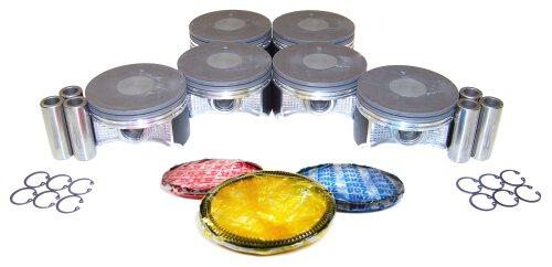 DNJ Piston and Ring Set 2003-2011 Mitsubishi 3.8L
