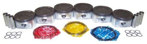 DNJ Piston and Ring Set 2004 Isuzu 3.5L