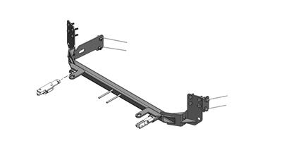 Blue Ox Tow Bar Baseplates - BX1763