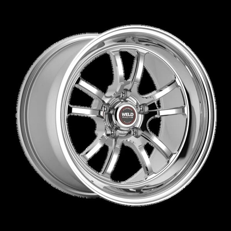 Weld S70 RT-S 18x8in / 5x120.65 BP / 4.7in. BS - Polished Center - Polished Shell Wheel
