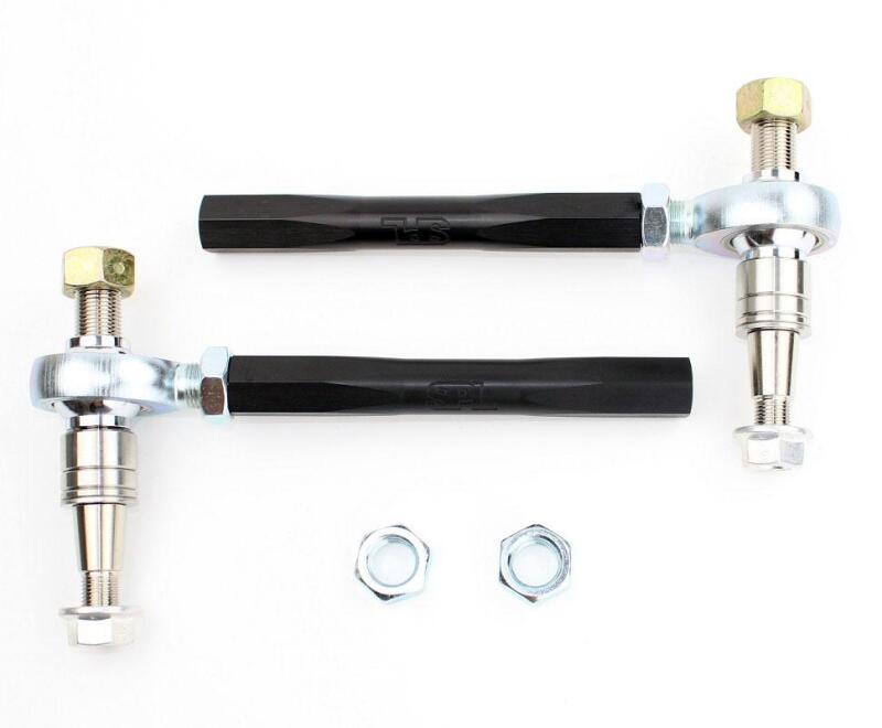 SPL Parts SPL Part 370Z/G37 Front Outer Tie Rod Ends Adjustable for Bumpsteer