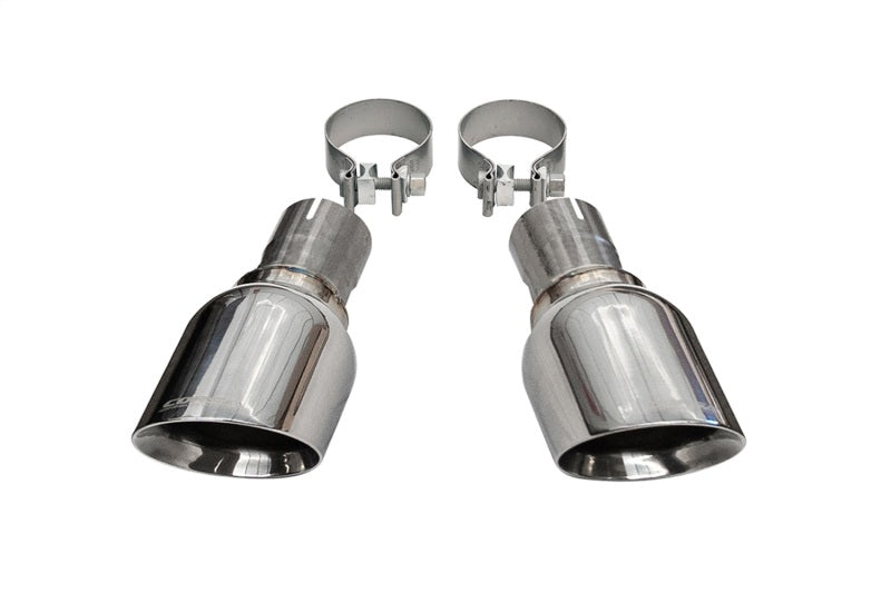 CORSA Performance 11-21 Jeep Grand Cherokee Single 2.5in Inlet / 4.5in Outlet Polished Pro-Series Tip Kit 14067