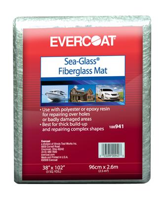 Evercoat Sea-Glass Fiberglass Mats - 941