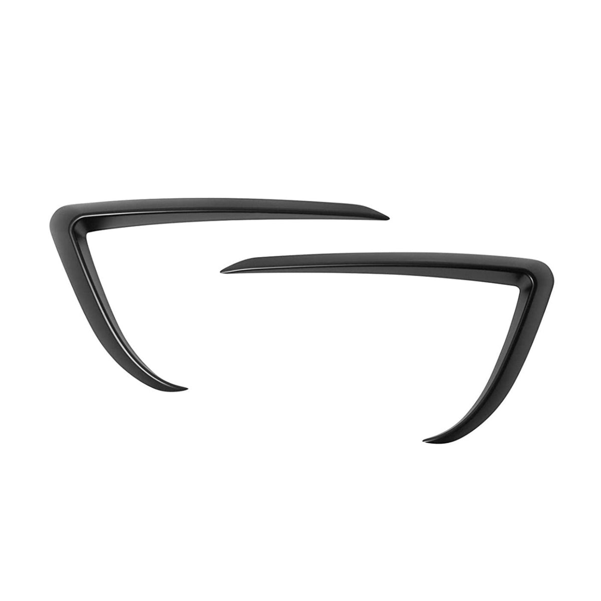 Tesery Front Fog Light Eyebrow Trim for Model 3/Y | 4 Finishes | 2-Pack