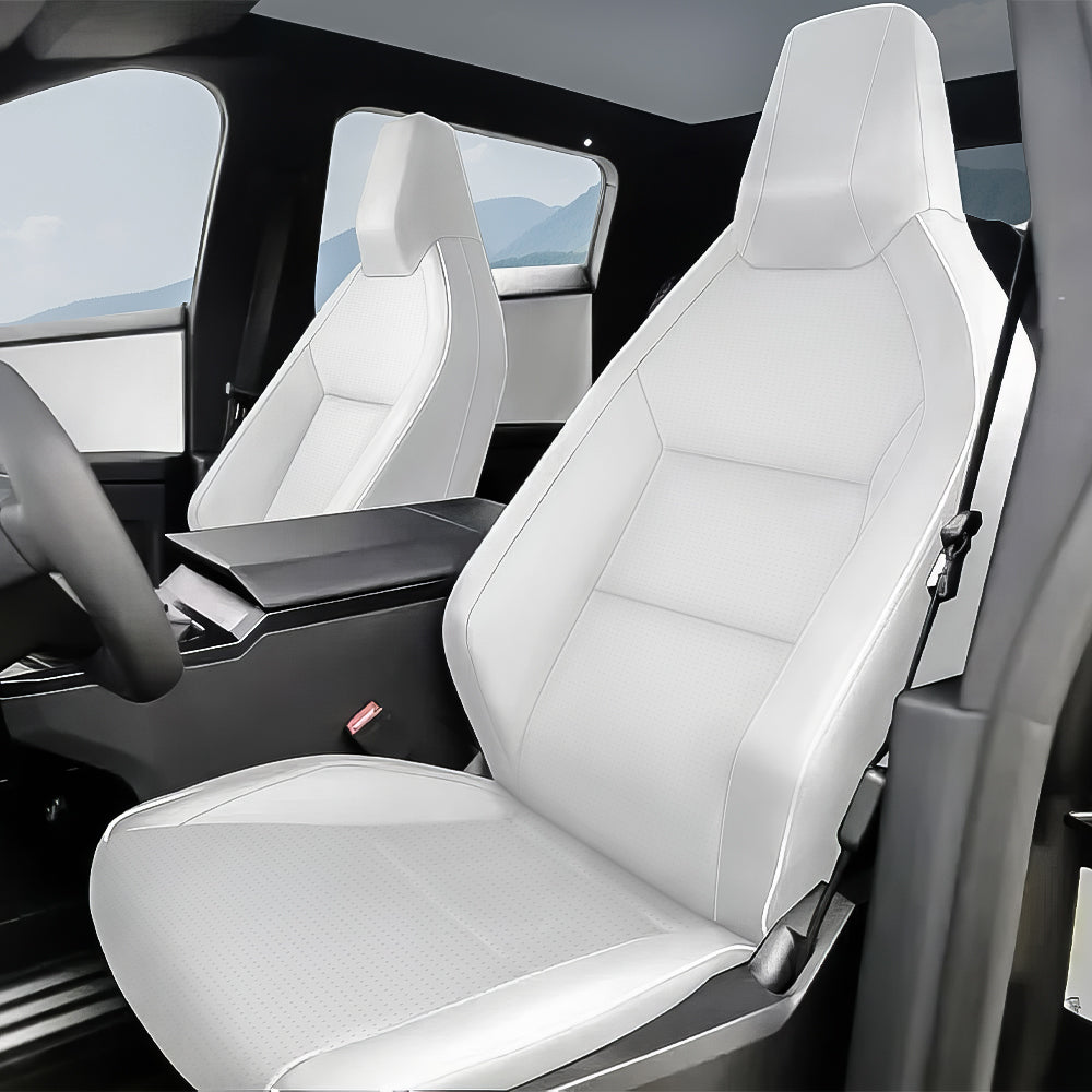 Tesery Full Leather Seat Covers for Cybertruck (10 PCS)