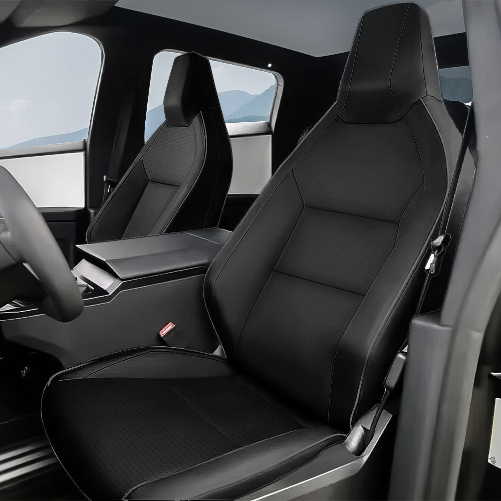 Tesery Full Leather Seat Covers for Cybertruck (10 PCS)