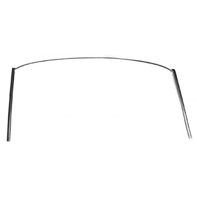 Goodmark Windshield Reveal Moldings - 403252568S