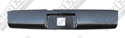 Goodmark Steel Rear Roll Pan w/ License