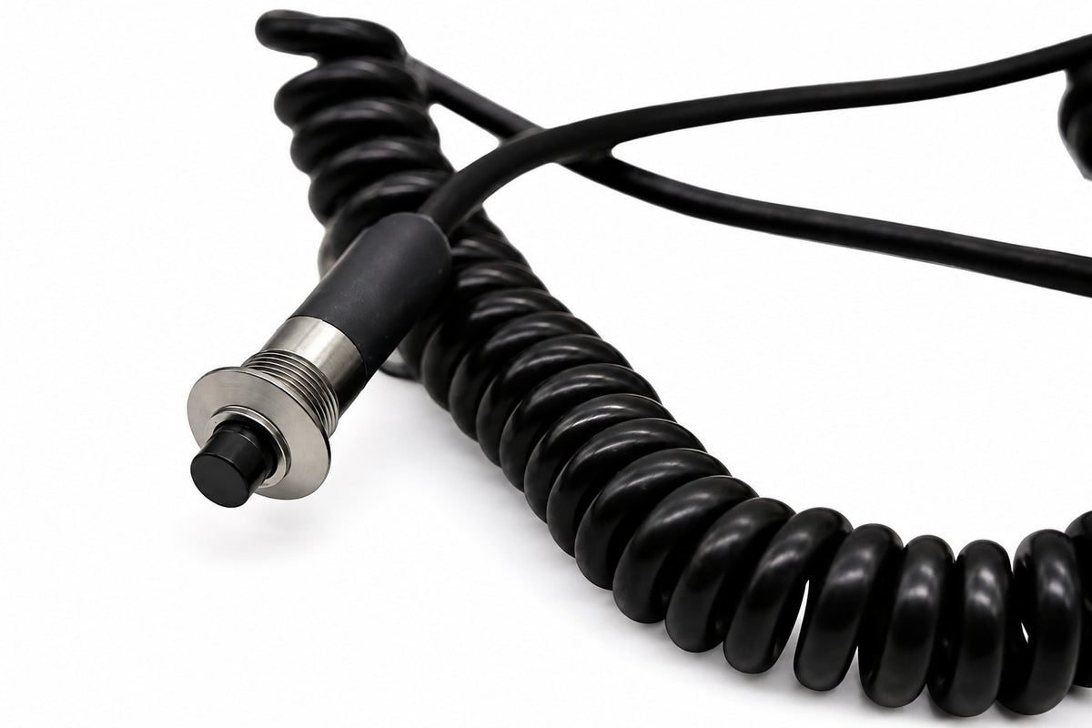 Granatelli Silver Pin Head Momentary Push Button Switch w/ 6' Retractable Cord – 810101SL - image 3