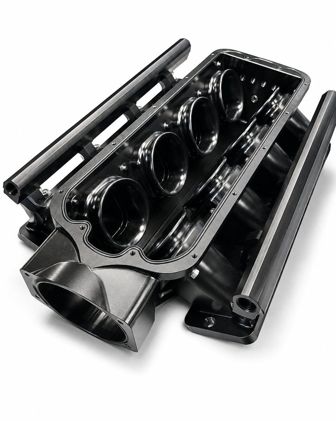 Granatelli ZILLA Black Billet LS Intake Manifold – 105mm Inlet – 980105 - image 2