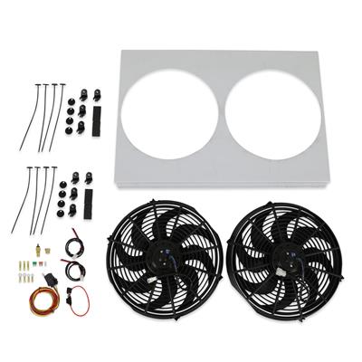 Brothers Trucks Radiator Shrouds with Fans - AFS87C2