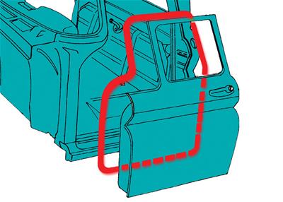 Brothers Trucks Weatherstrip Seals - PODSS72