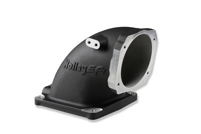 Holley Throttle Body Intake Elbows - 300248BK