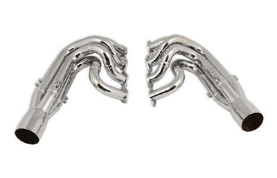 Hooker Drag Header - Chrome