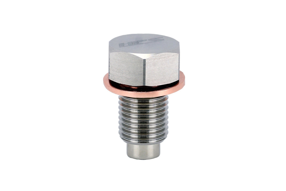 HPS Performance Stainless Steel Magnetic Oil Drain Plug Bolt